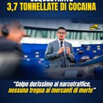 3,7 tonnellate di cocaina sequestrate